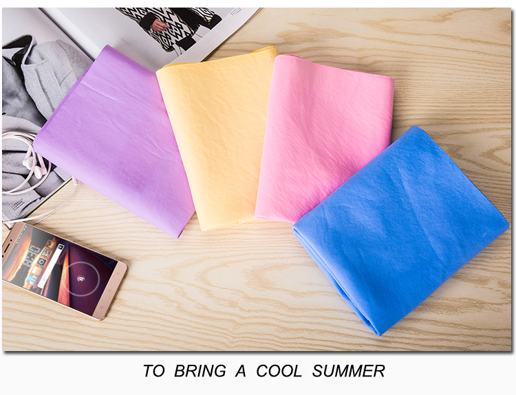 PVA towel for cool summer use