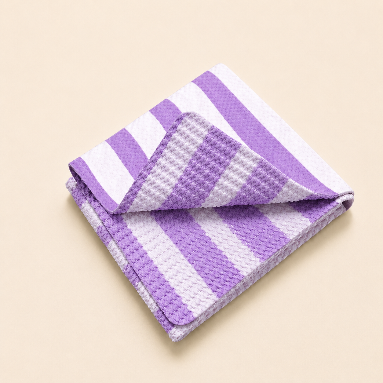 Purple 3D PVA clean towel