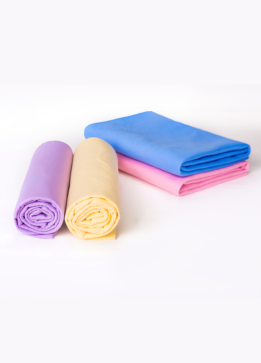 PVA cooling towels in soft color options